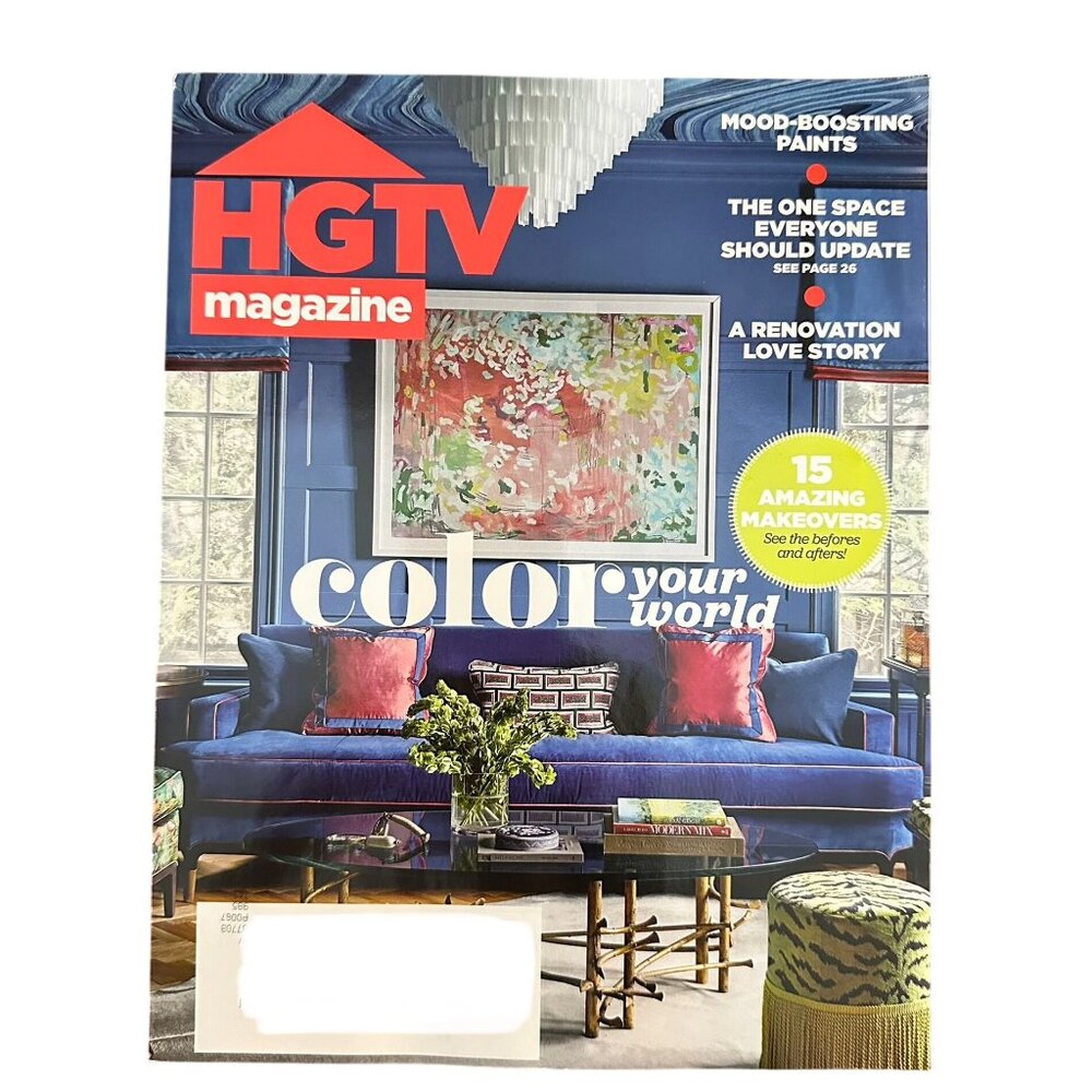 HGTV Magazine September/October 2025 15 Amazing Makeovers Renovation Love Story